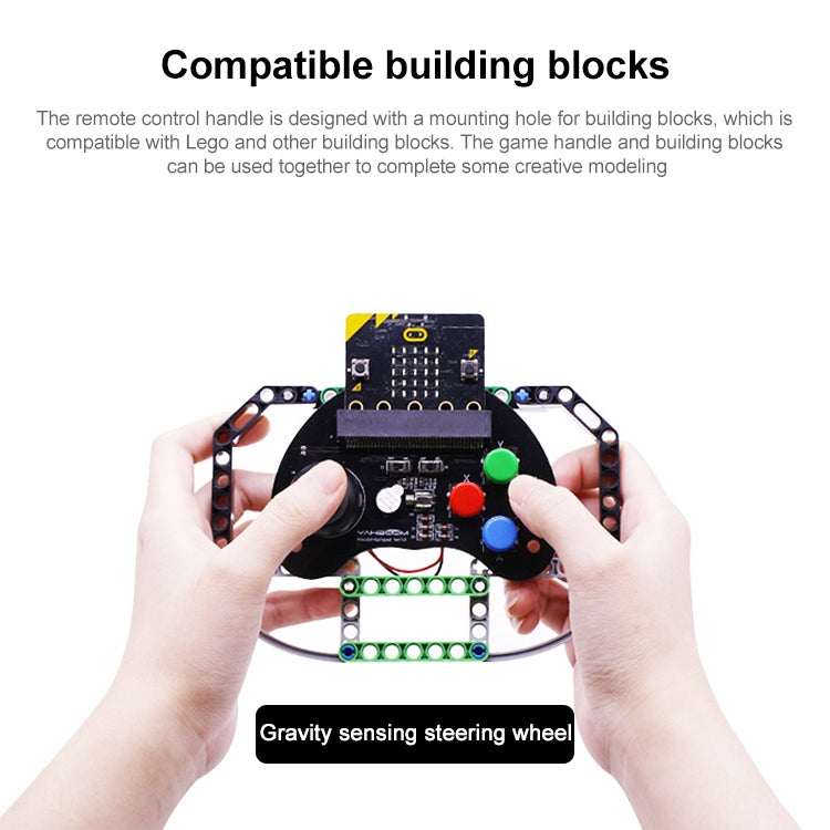 Yahboom Microbit  Basic Game Handle Board, Compatible with Micro:bit V2/1.5 Board, without Micro:bit V2/1.5 Board - Boards & Shields by YAHBOOM | Online Shopping South Africa | PMC Jewellery