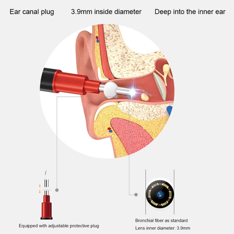 Bebird B1 Intelligent HD Visual Ear Cleaner Earwax Tool, Standard Version(Black) - Ear Care Tools by Bebird | Online Shopping South Africa | PMC Jewellery