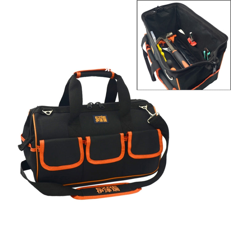 EZRE Multi-function Oxford Cloth Electrician Belt Pouch Maintenance Tools Handbag Shoulder Bag Convenient Tool Bag, Size : 15 inch - Storage Bags & Boxes by PMC Jewellery | Online Shopping South Africa | PMC Jewellery