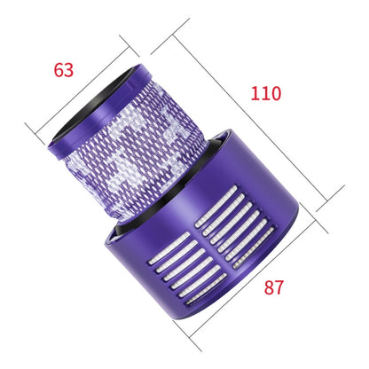 Vacuum Cleaner Filter Core Rear Parts Accessories for Dyson V10, US Version(Purple) - Dyson Accessories by PMC Jewellery | Online Shopping South Africa | PMC Jewellery