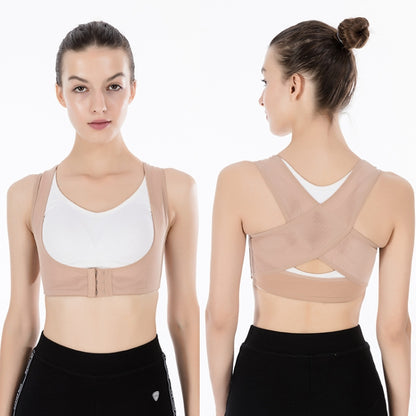 Women Ultrathin Kyphosis Correction Shoulder Support Tight-fitting Orthopedic Belt, Size:S(Flesh Color) - Corrector by PMC Jewellery | Online Shopping South Africa | PMC Jewellery