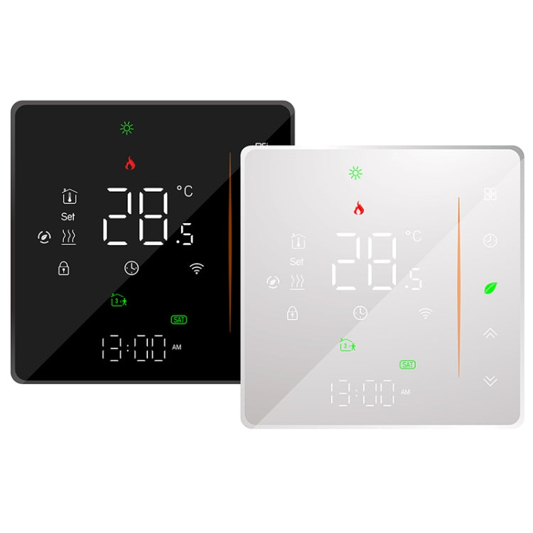 BHT-006GALW 95-240V AC 5A Smart Home Heating Thermostat for EU Box, Control Water Heating with Only Internal Sensor & WiFi Connection(Black) - Thermostat & Thermometer by PMC Jewellery | Online Shopping South Africa | PMC Jewellery