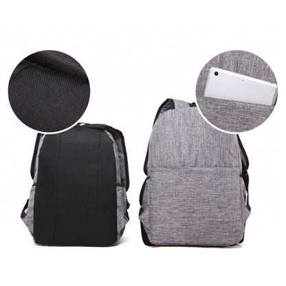 Universal Multi-Function Canvas Laptop Computer Shoulders Bag Leisurely Backpack Students Bag, Big Size: 42x29x13cm, For 15.6 inch and Below Macbook, Samsung, Lenovo, Sony, DELL Alienware, CHUWI, ASUS, HP(Magenta) - Backpack by PMC Jewellery | Online Shopping South Africa | PMC Jewellery