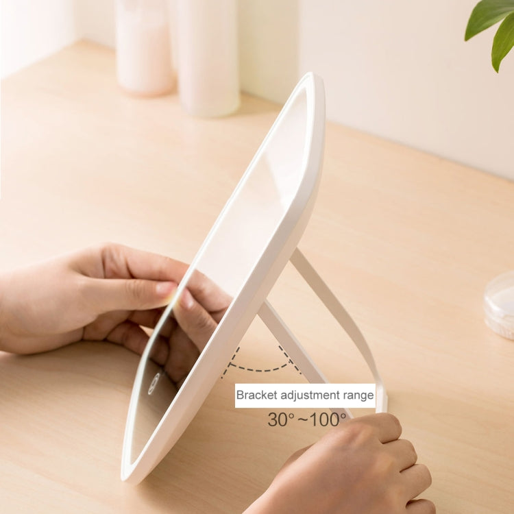 Original Xiaomi Youpin jordan&judy Single-sided Square Desktop LED Cosmetic Mirror - Mirror by Xiaomi | Online Shopping South Africa | PMC Jewellery