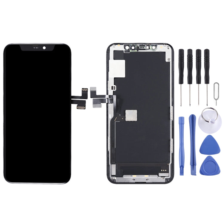 GX OLED LCD Screen for iPhone 11 Pro Digitizer Full Assembly with Frame(Black) - LCD Related Parts by PMC Jewellery | Online Shopping South Africa | PMC Jewellery