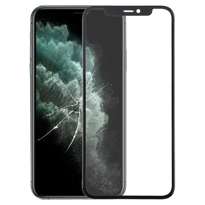 Front Screen Outer Glass Lens + OCA Optically Clear Adhesive for iPhone 11 Pro Max(Black) - LCD Related Parts by PMC Jewellery | Online Shopping South Africa | PMC Jewellery