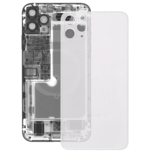 Transparent Glass Battery Back Cover for iPhone 11 Pro(Transparent) - Back Cover by PMC Jewellery | Online Shopping South Africa | PMC Jewellery