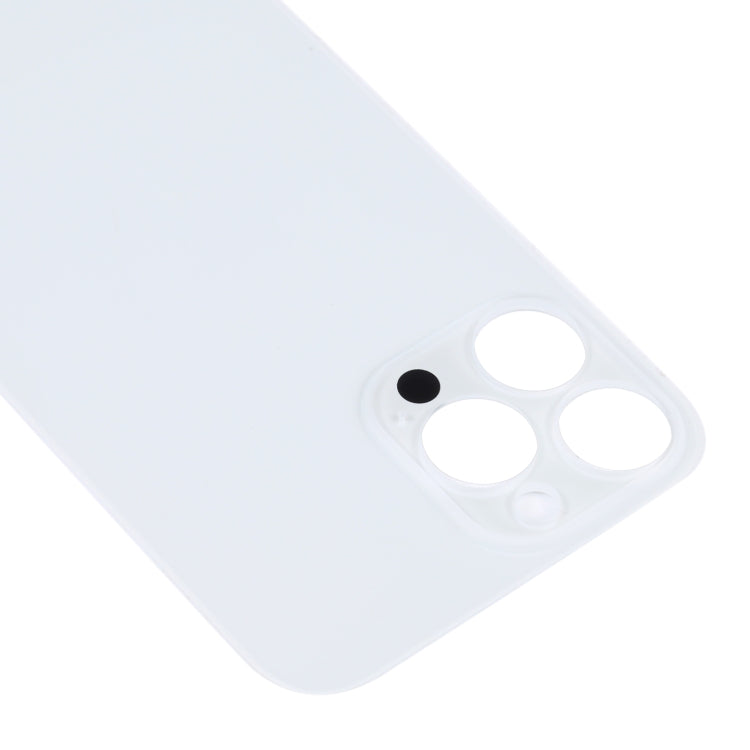 Easy Replacement Big Camera Hole Glass Back Battery Cover for iPhone 14 Pro Max(White) -  by PMC Jewellery | Online Shopping South Africa | PMC Jewellery