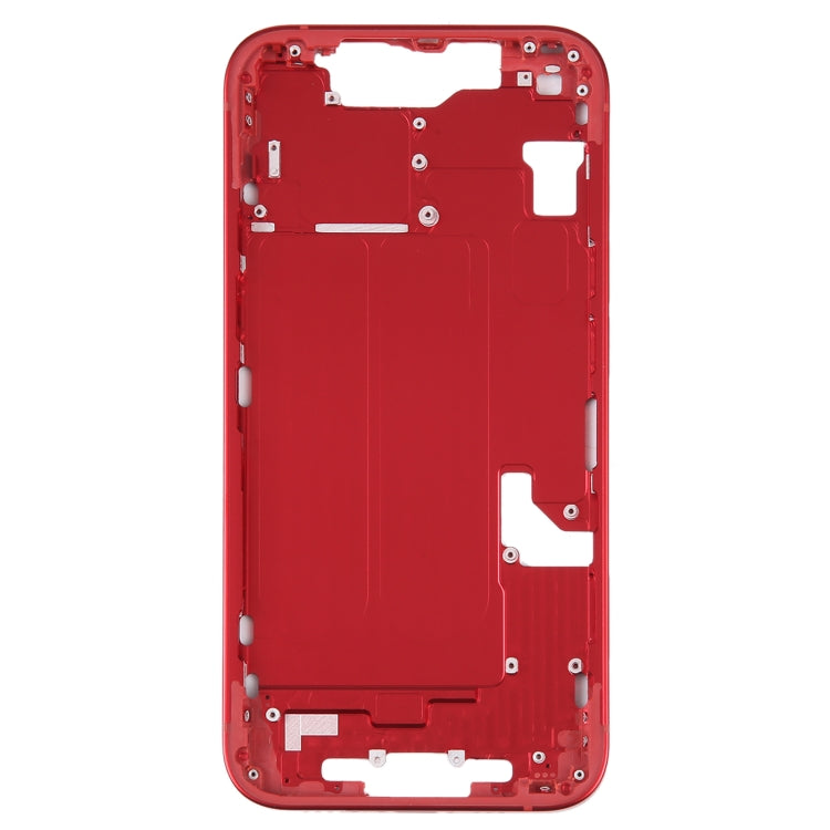 For iPhone 14 Middle Frame with Side Keys (Red) -  by PMC Jewellery | Online Shopping South Africa | PMC Jewellery