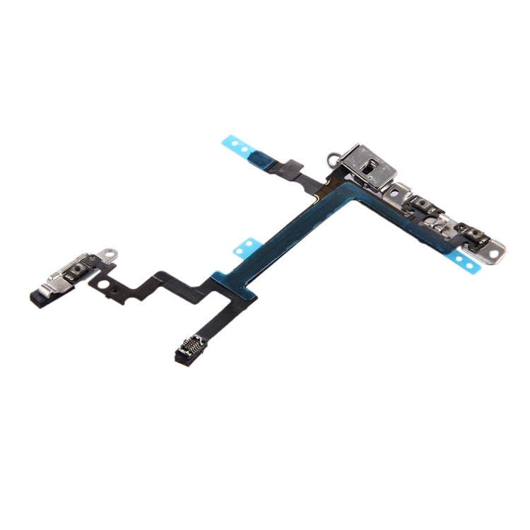 Power Button & Volume Button Flex Cable with Brackets for iPhone 5 - iPhone 5 Parts by PMC Jewellery | Online Shopping South Africa | PMC Jewellery