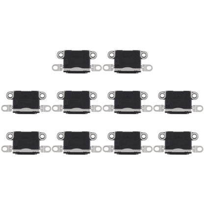 10 PCS Charging Port Connector for iPhone 5 / 5S(Black) - iPhone 5 Parts by PMC Jewellery | Online Shopping South Africa | PMC Jewellery