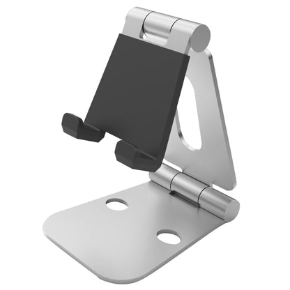 Universal Aluminum Alloy Foldable Adjustable Holder Stand, for iPad, Samsung, Lenovo, Sony, and other Tablet(Silver) - Desktop Holder by PMC Jewellery | Online Shopping South Africa | PMC Jewellery