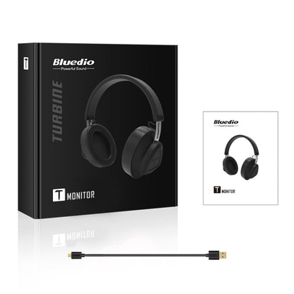 Bluedio TM Bluetooth Version 5.0 Headset Bluetooth Headset Can Connect Cloud Data to APP(Black) - Headset & Headphone by Bluedio | Online Shopping South Africa | PMC Jewellery