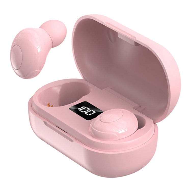 T8 TWS Intelligent Noise Cancelling IPX6 Waterproof Bluetooth Earphone with Magnetic Charging Box & Digital Display, Support Automatic Pairing & HD Call & Voice Assistant(Pink) - TWS Earphone by PMC Jewellery | Online Shopping South Africa | PMC Jewellery