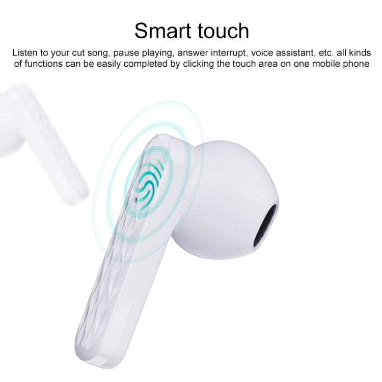 ZEQI T501 True Wireless Mini Bluetooth Earphone Support Touch(White) - Bluetooth Earphone by ZEQI | Online Shopping South Africa | PMC Jewellery