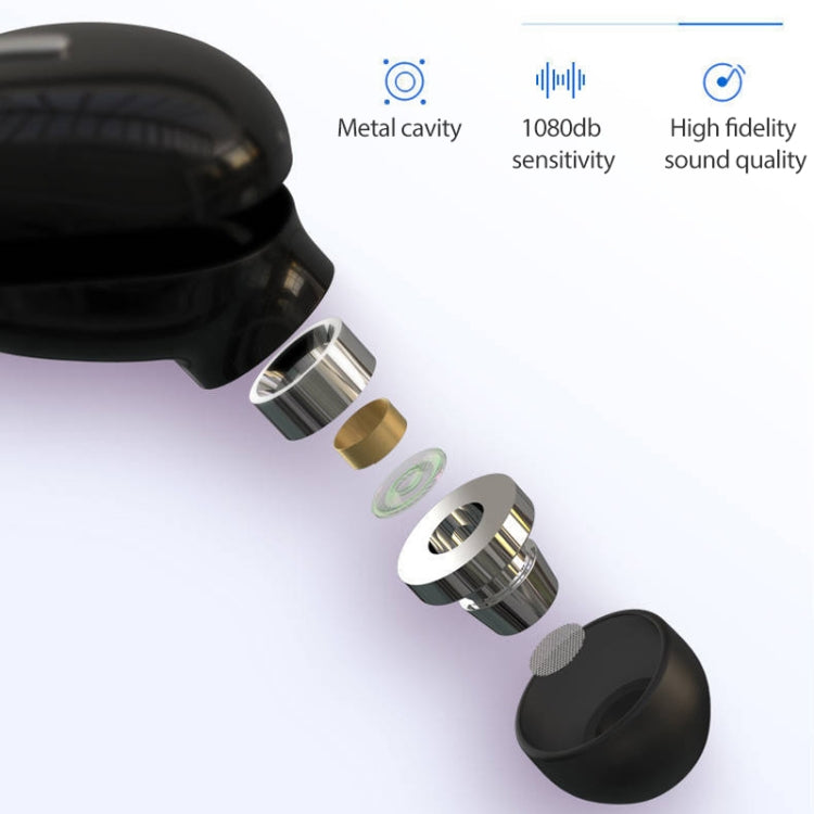 X9 Wireless Bluetooth 5.0 Mini In-Ear Unilateral Earphone(Black) - Bluetooth Earphone by PMC Jewellery | Online Shopping South Africa | PMC Jewellery