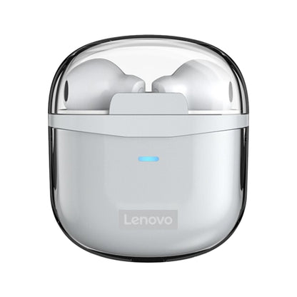 Original Lenovo XT96 Noise Reduction Semi-in-ear Bluetooth Earphone with Transparent Jelly Charging Box (White) - Bluetooth Earphone by Lenovo | Online Shopping South Africa | PMC Jewellery