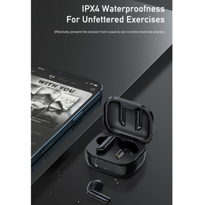 awei T36 Bluetooth 5.0 True Wireless Stereo Bluetooth Earphone (Black) - TWS Earphone by awei | Online Shopping South Africa | PMC Jewellery