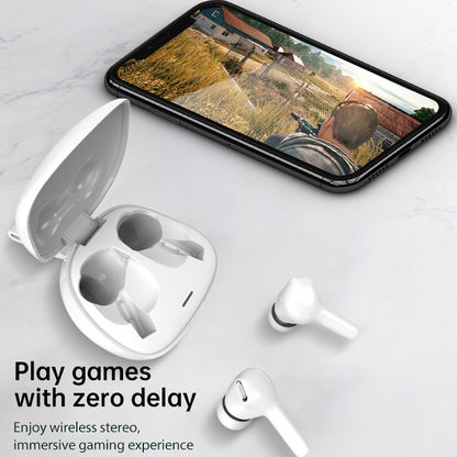 Original Lenovo HT06 TWS Wireless Stereo Touch Bluetooth Earphone with Charging Box, Support HD Call & IOS Battery Display(White) - TWS Earphone by Lenovo | Online Shopping South Africa | PMC Jewellery