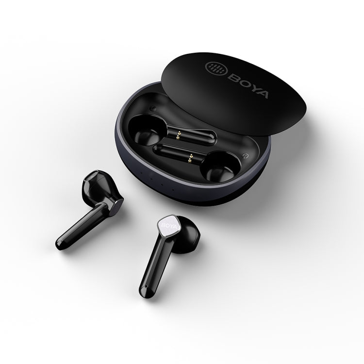 BOYA BY-AP100 True Wireless In-ear Stereo Headphones Bluetooth 5.1 Earphones (Black) - Bluetooth Earphone by BOYA | Online Shopping South Africa | PMC Jewellery