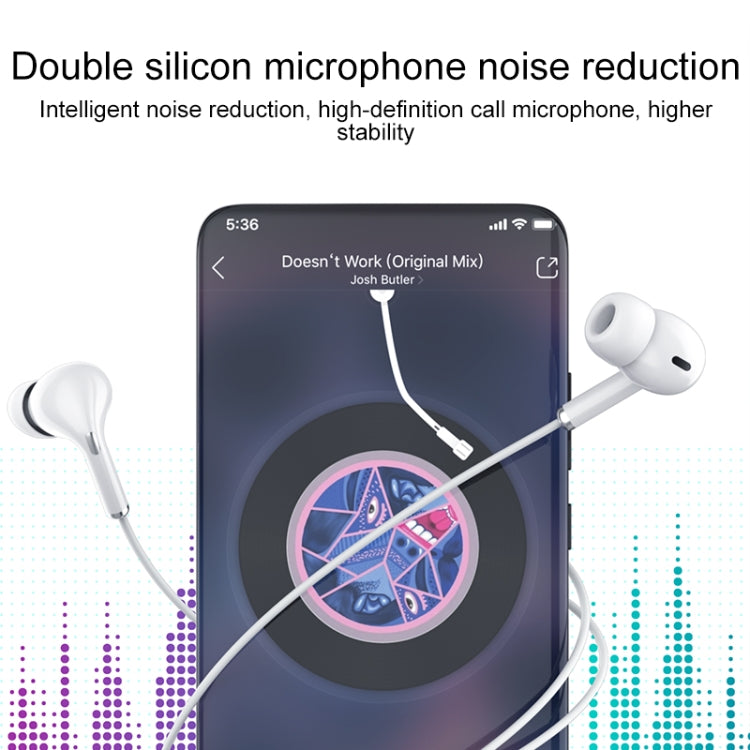 IVON E51 3.5mm In-ear Smart Noise Cancelling Earphone - In Ear Wired Earphone by IVON | Online Shopping South Africa | PMC Jewellery