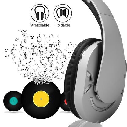 BTH-878 Foldable Wireless Bluetooth V4.1 Headset Stereo Sound Earphones (Black) - Headset & Headphone by PMC Jewellery | Online Shopping South Africa | PMC Jewellery