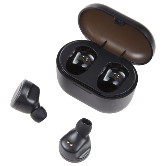 A6 Bluetooth 5.0 True Wireless Bluetooth Earphone with Charging Box(Black) - Bluetooth Earphone by PMC Jewellery | Online Shopping South Africa | PMC Jewellery