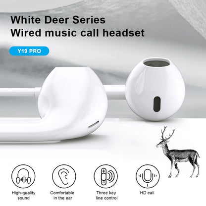 WK Y19 Pro iDeal Series 8 Pin In-Ear HIFI Stereo Wired Earphone, Length: 1.2m - In Ear Wired Earphone by WK | Online Shopping South Africa | PMC Jewellery