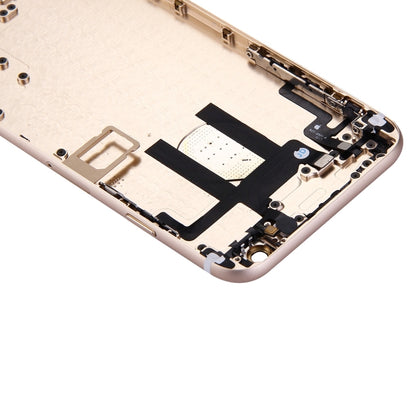 Full Housing Back Cover with Power Button & Volume Button Flex Cable for iPhone 6(Gold) - iPhone 6/6 Plus Parts by PMC Jewellery | Online Shopping South Africa | PMC Jewellery