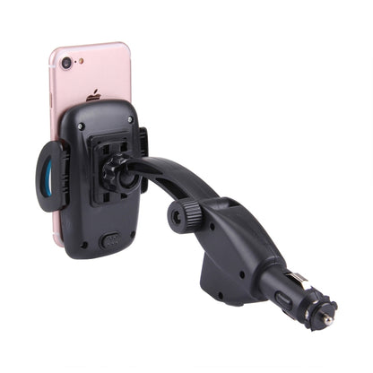 HC006 2 in 1 Car Charger & 360 Rotation Holder, Random Color Delivery, For iPhone, Galaxy, Huawei, Xiaomi, LG, HTC and other Smartphones of width 47-92mm Smartphone - Car Holders by PMC Jewellery | Online Shopping South Africa | PMC Jewellery