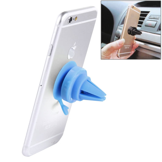Universal 360 Degrees Rotation Car Air Vent Mount Sucker Holder Stand, Sucker Diameter: 3.5 cm, Holder Height: 4.5cm, For Tablets, iPhone, Samsung, Huawei, Xiaomi, HTC and Other Smart Phones(Blue) - Car Holders by PMC Jewellery | Online Shopping South Africa | PMC Jewellery