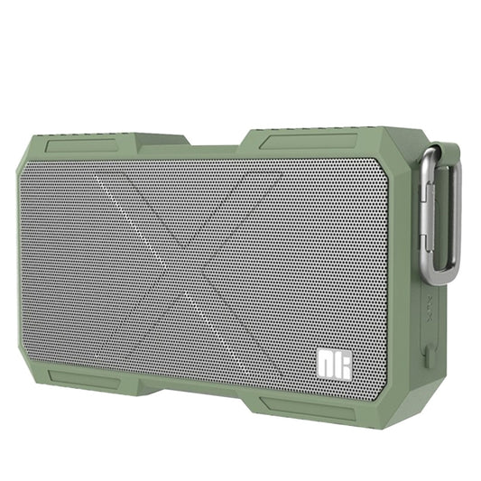 NILLKIN X-Man Portable Outdoor Sports Waterproof Bluetooth Speaker Stereo Wireless Sound Box Subwoofer Audio Receiver, For iPhone, Galaxy, Sony, Lenovo, HTC, Huawei, Google, LG, Xiaomi, other Smartphones(Green) - Waterproof Speaker by NILLKIN | Online Shopping South Africa | PMC Jewellery