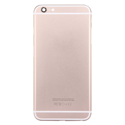 5 in 1 for iPhone 6s Plus (Back Cover + Card Tray + Volume Control Key + Power Button + Mute Switch Vibrator Key) Full Assembly Housing Cover(Gold) - iPhone 6S/6S Plus Parts by PMC Jewellery | Online Shopping South Africa | PMC Jewellery