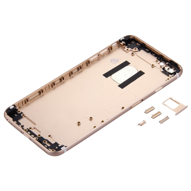 5 in 1 for iPhone 6s Plus (Back Cover + Card Tray + Volume Control Key + Power Button + Mute Switch Vibrator Key) Full Assembly Housing Cover(Gold) - iPhone 6S/6S Plus Parts by PMC Jewellery | Online Shopping South Africa | PMC Jewellery