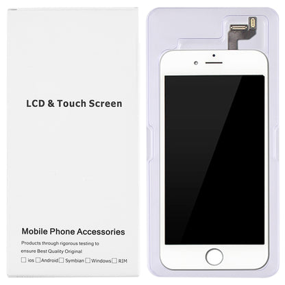 50 PCS Cardboard Packaging White Box for iPhone 6s Plus & 6 Plus LCD Screen and Digitizer Full Assembly - iPhone 6/6 Plus Parts by PMC Jewellery | Online Shopping South Africa | PMC Jewellery