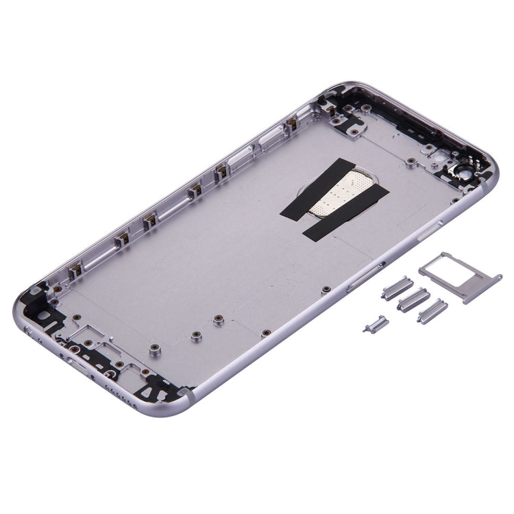 5 in 1 for iPhone 6s (Back Cover + Card Tray + Volume Control Key + Power Button + Mute Switch Vibrator Key) Full Assembly Housing Cover(Grey) - iPhone 6S/6S Plus Parts by PMC Jewellery | Online Shopping South Africa | PMC Jewellery