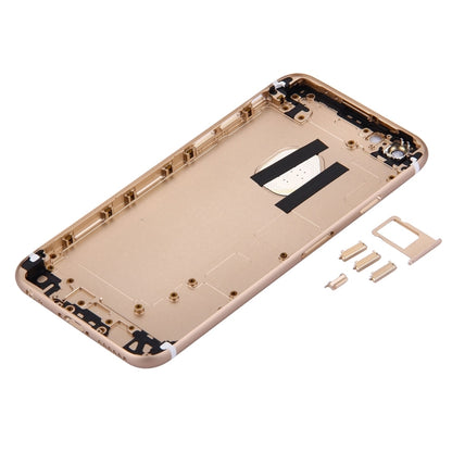 5 in 1 for iPhone 6s (Back Cover + Card Tray + Volume Control Key + Power Button + Mute Switch Vibrator Key) Full Assembly Housing Cover(Gold) - iPhone 6S/6S Plus Parts by PMC Jewellery | Online Shopping South Africa | PMC Jewellery