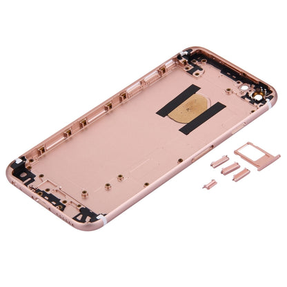 5 in 1 for iPhone 6s (Back Cover + Card Tray + Volume Control Key + Power Button + Mute Switch Vibrator Key) Full Assembly Housing Cover(Rose Gold) - iPhone 6S/6S Plus Parts by PMC Jewellery | Online Shopping South Africa | PMC Jewellery