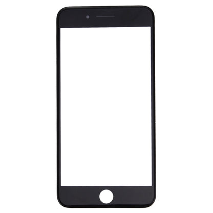 2 in 1 for iPhone 7 (Original Front Screen Outer Glass Lens + Original Frame)(Black) - Glass Lens by PMC Jewellery | Online Shopping South Africa | PMC Jewellery