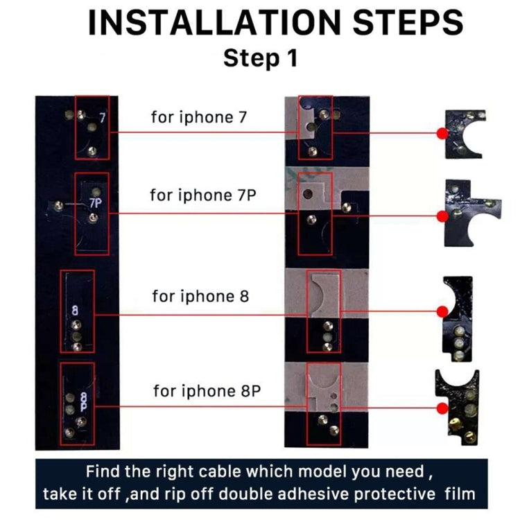 Home Button (5th gen) with Flex Cable for iPhone 8 Plus / 7 Plus / 8 / 7 (Black) - Button & Card Slots by PMC Jewellery | Online Shopping South Africa | PMC Jewellery