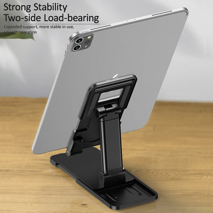 USAMS US-ZJ059 Retractable Mobile Phone Tablet Desktop Stand Holder(White) - Desktop Holder by USAMS | Online Shopping South Africa | PMC Jewellery