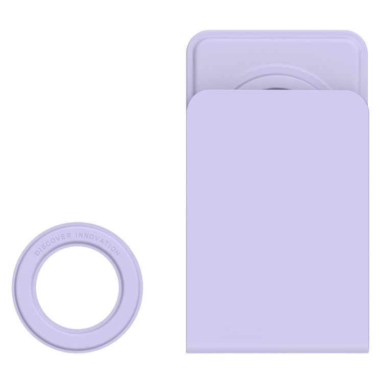 NILLKIN Skin-friendly Version Magsafe Ring Magnetic Mobile Phone Holder Set(Purple) - Desktop Holder by NILLKIN | Online Shopping South Africa | PMC Jewellery