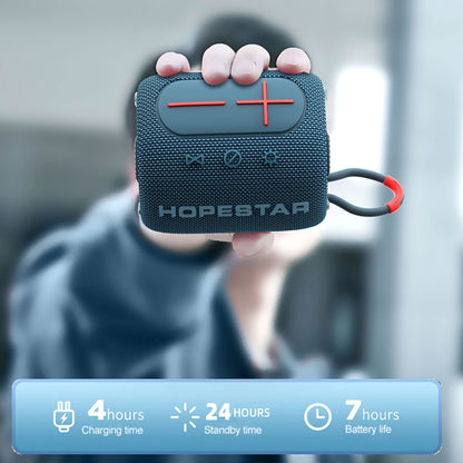 HOPESTAR P32mini TWS Waterproof Wireless Bluetooth Speaker (Red) - Waterproof Speaker by HOPESTAR | Online Shopping South Africa | PMC Jewellery