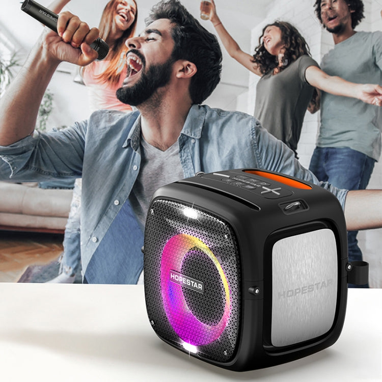 HOPESTAR Party One RGB Lighting Wireless Bluetooth Speaker (Yellow) - Desktop Speaker by HOPESTAR | Online Shopping South Africa | PMC Jewellery