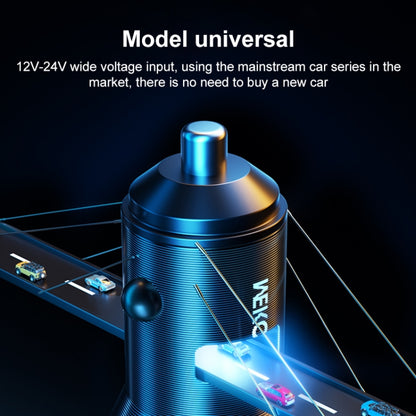 WK WP-C43 Staroad Series 15W Dual USB Car Charger(Coffee) - Car Charger by WK | Online Shopping South Africa | PMC Jewellery