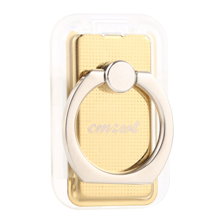 CPS-013 360 Degrees Rotate Freely Removable Magnetic Ring Stand Phone Holder, Support Wireless Charging(Gold) - Ring Holder by PMC Jewellery | Online Shopping South Africa | PMC Jewellery