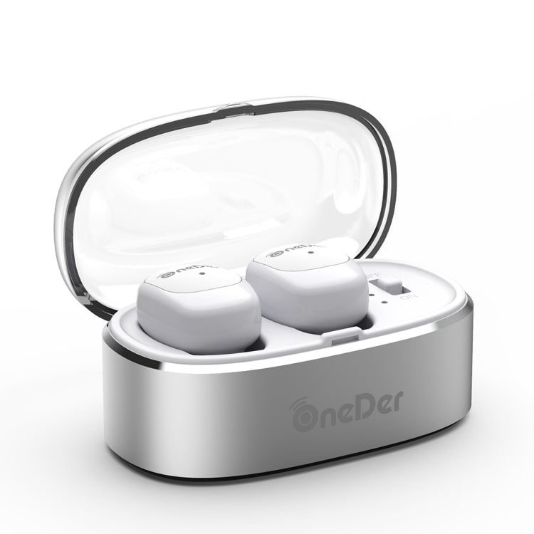 Oneder W11 True TWS Wireless Bluetooth Earphones Earbuds Stereo Headset(White) - TWS Earphone by OneDer | Online Shopping South Africa | PMC Jewellery