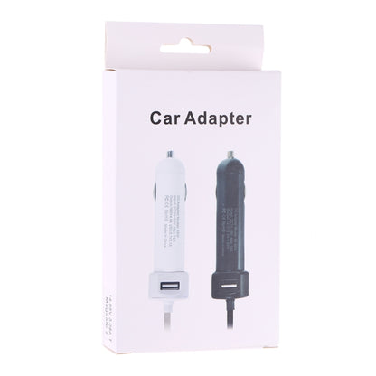 45W-2 5.1V 2.1A USB Interface Car Charger with 14.85V 3.05A T MagSafe 2 Interface Data Cable(White) - Car Charger by PMC Jewellery | Online Shopping South Africa | PMC Jewellery