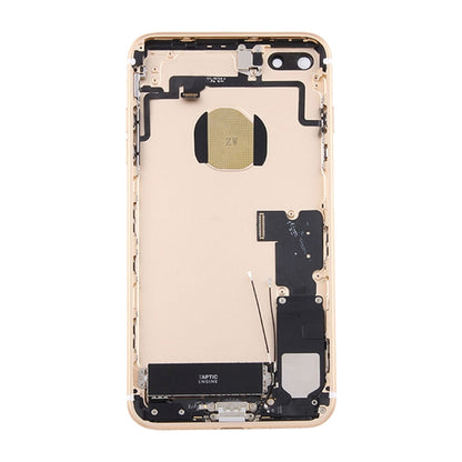 for iPhone 7 Plus Battery Back Cover Assembly with Card Tray(Gold) - Back Cover by PMC Jewellery | Online Shopping South Africa | PMC Jewellery