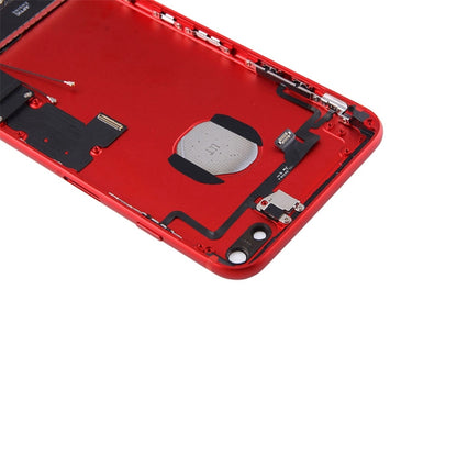 for iPhone 7 Plus Battery Back Cover Assembly with Card Tray(Red) - Back Cover by PMC Jewellery | Online Shopping South Africa | PMC Jewellery